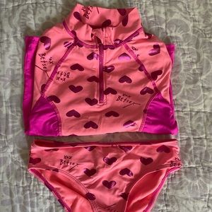 Little Girls Betsey Johnson 2-piece swimsuit